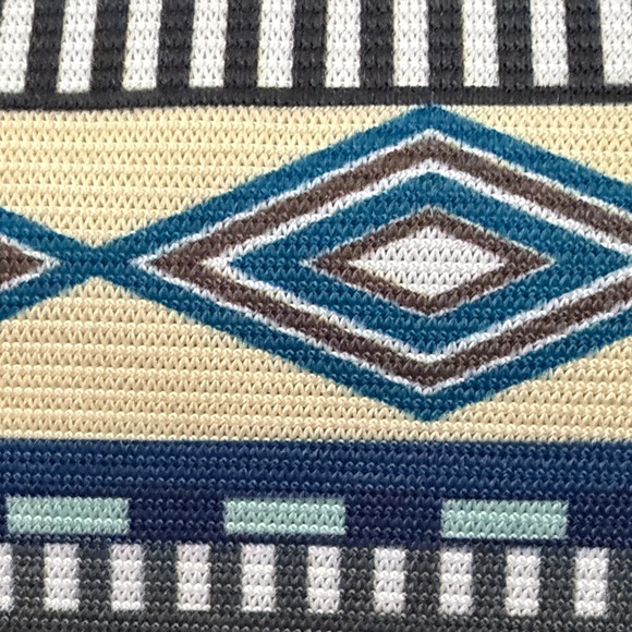 Colorful Geometric Patterned Skirt - Picture 5 of 5